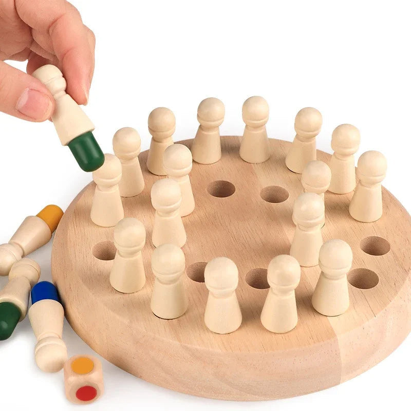 Wooden Memory Match Stick Chess™