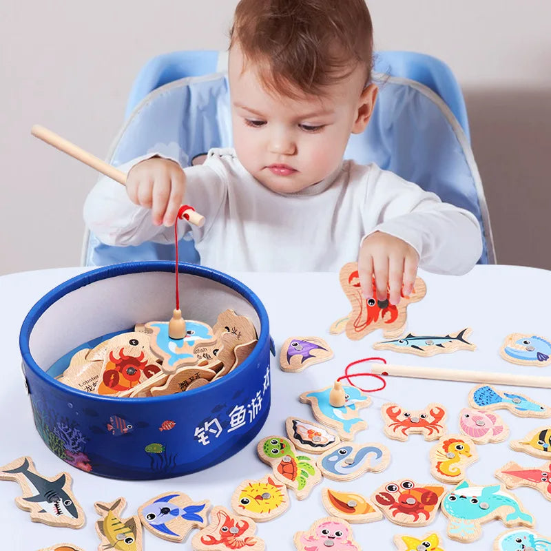Montessori Fishing Game