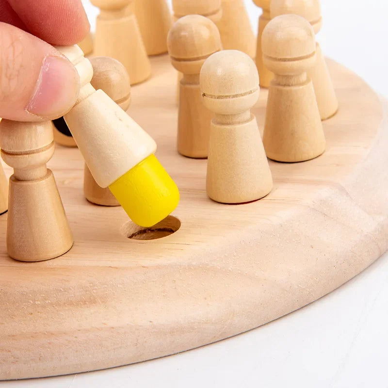 Wooden Memory Match Stick Chess™