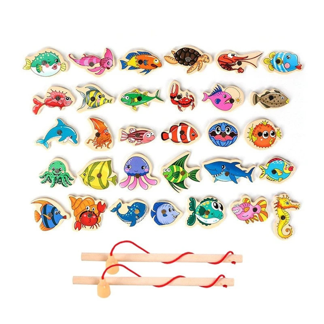 Montessori Fishing Game