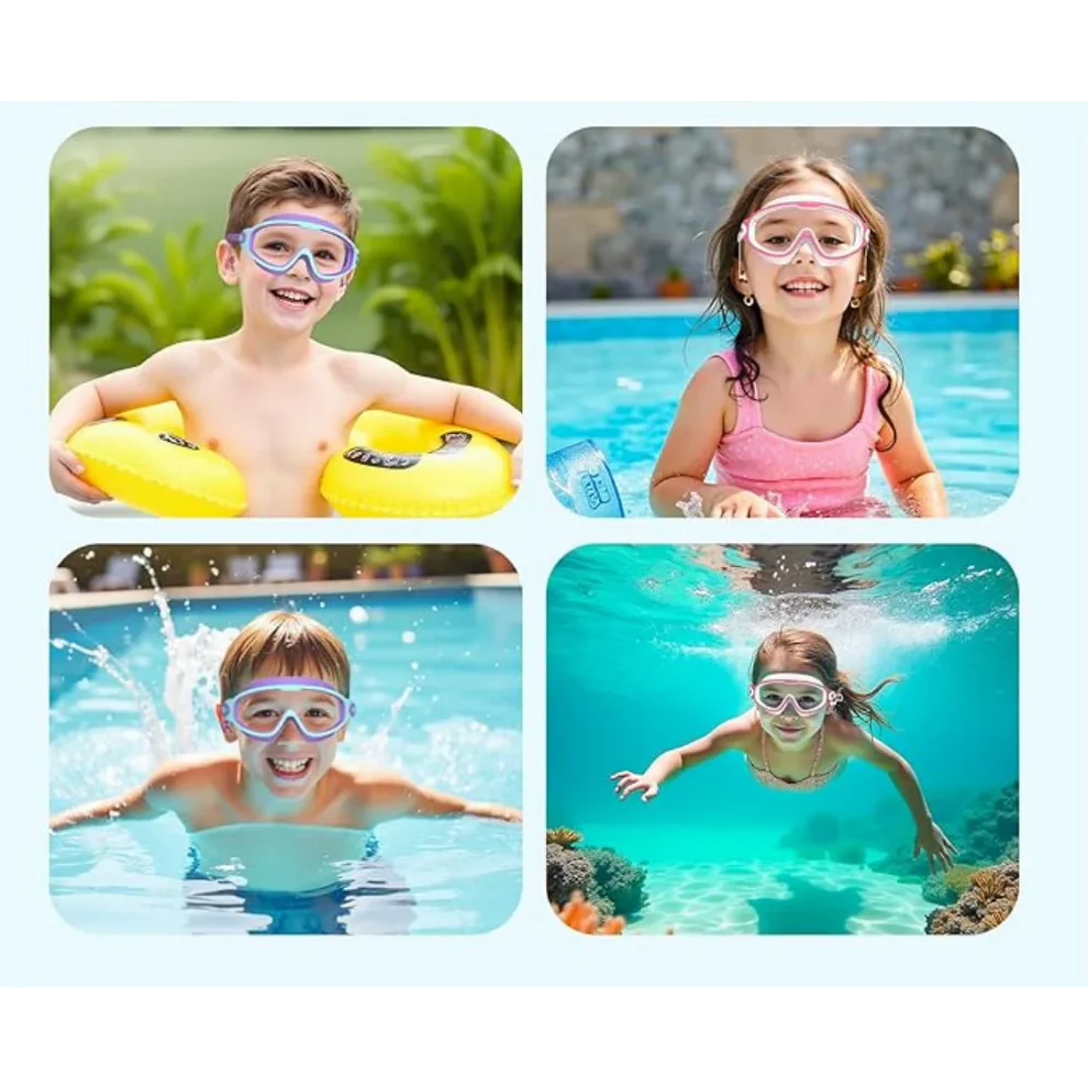 SplashBuddy™ – Schwimmbrille für Kinder mit Ohrenschutz