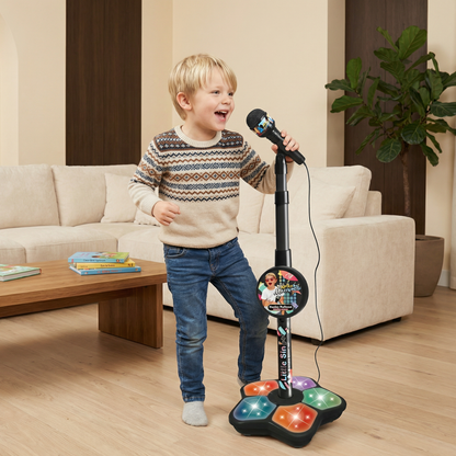 Mikrofon med stativ för barn
