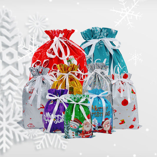 Julklappspåsar i mixade storlekar 30-pack